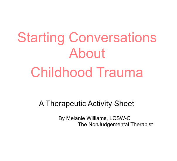 Therapeutic Activity Sheet